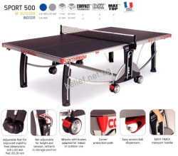 Теннисный стол Cornilleau Sport 500 Indoor 4