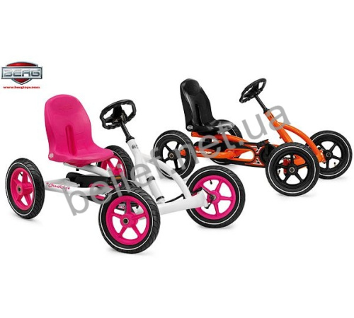Веломобиль Berg Buddy Orange (White)