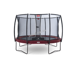 Комплект Батут Berg Elite+ Tattoo 430 cm Red с защитной сеткой T-series 5