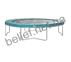 Комплект Батут Berg Elite+ Tatoo 430 cm Green із захисною сіткою T-series 1
