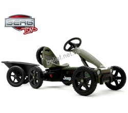 Веломобиль Berg Jeep Adventure pedal go-kart 5