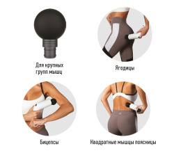 Перкусійний масажер для тіла Yamaguchi Massage Gun PRO 12