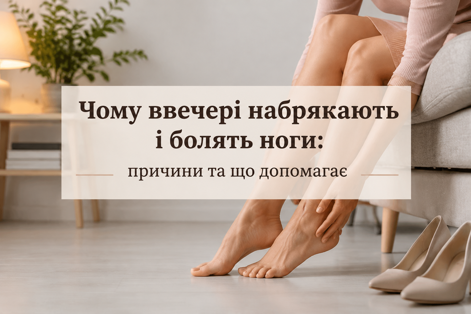 Почему к вечеру отекают и болят ноги: причины и что помогает