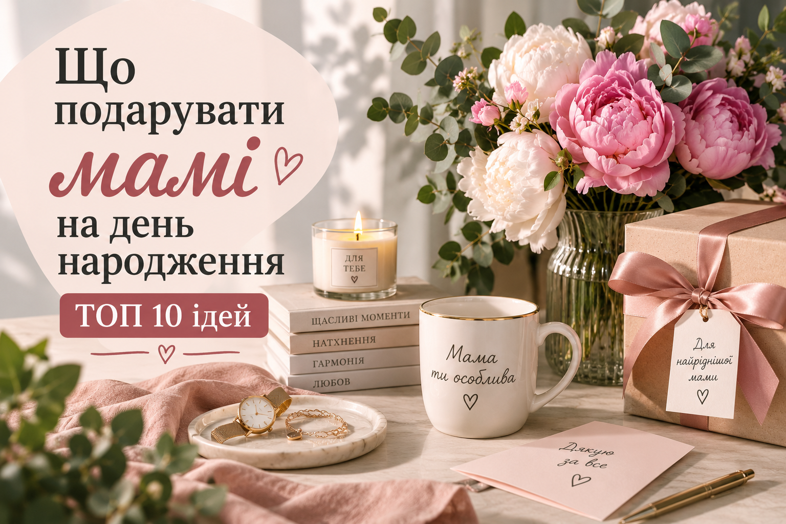 Что подарить маме на день рождения: ТОП-10 идей 2026 года