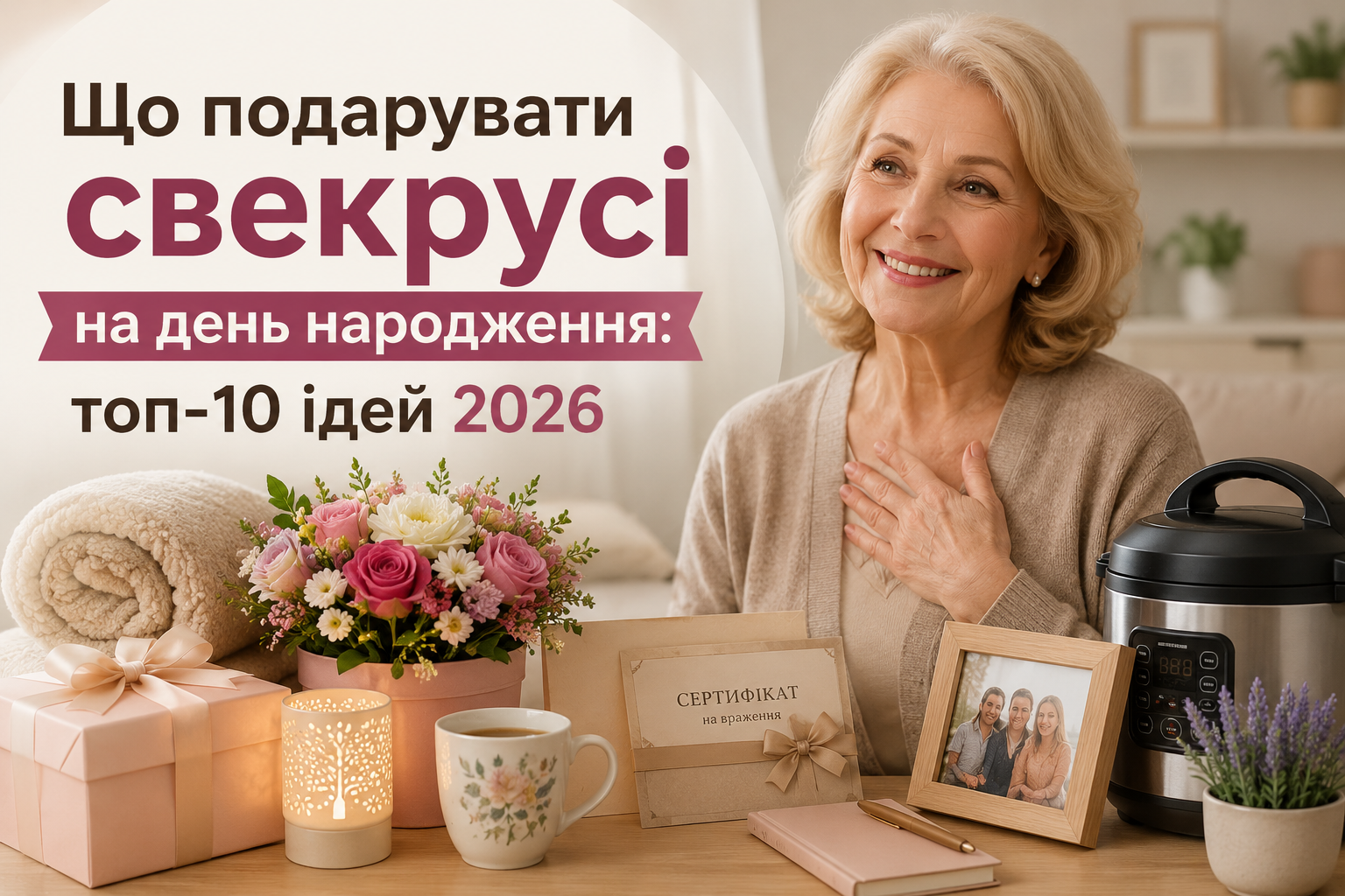 Что подарить свекрови на день рождения: как выбрать подарок, который точно понравится